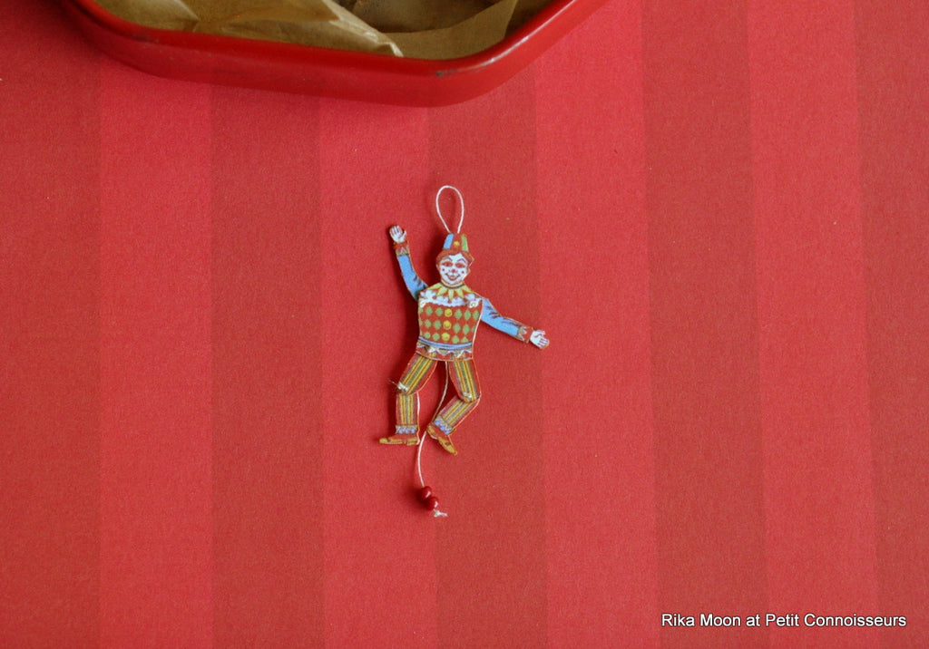 Circus Jumping Jack Toy #5 by Rika Moon