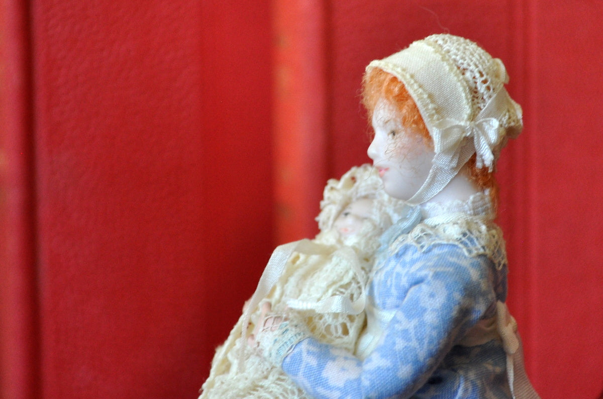 ESTATE TREASURE: Georgian Nursemaid with Baby by Jill Bennett - J Designs