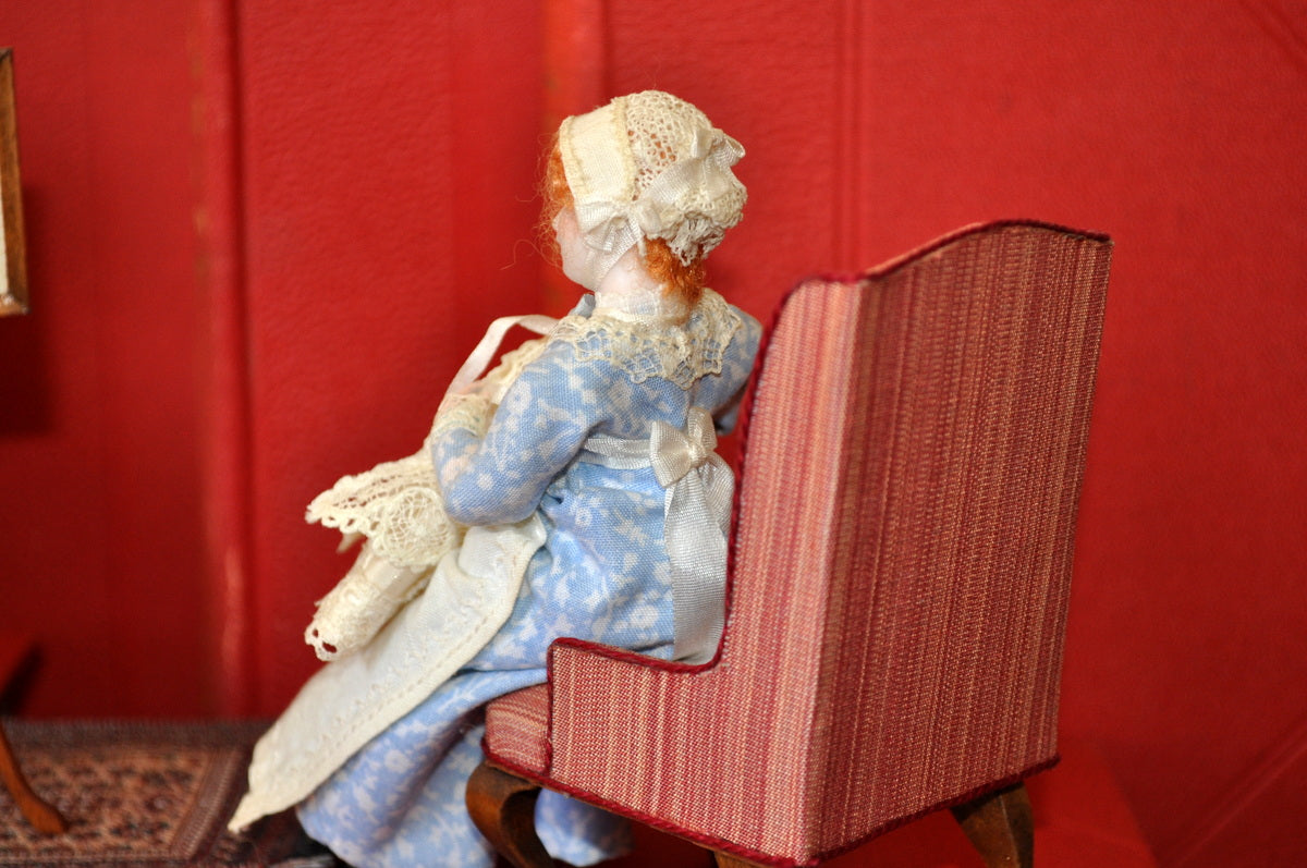 ESTATE TREASURE: Georgian Nursemaid with Baby by Jill Bennett - J Designs