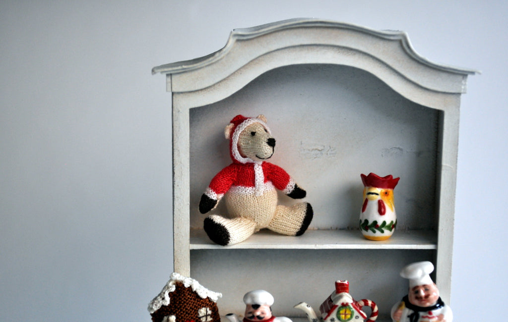 Santa Teddy by Jenny Tomkins