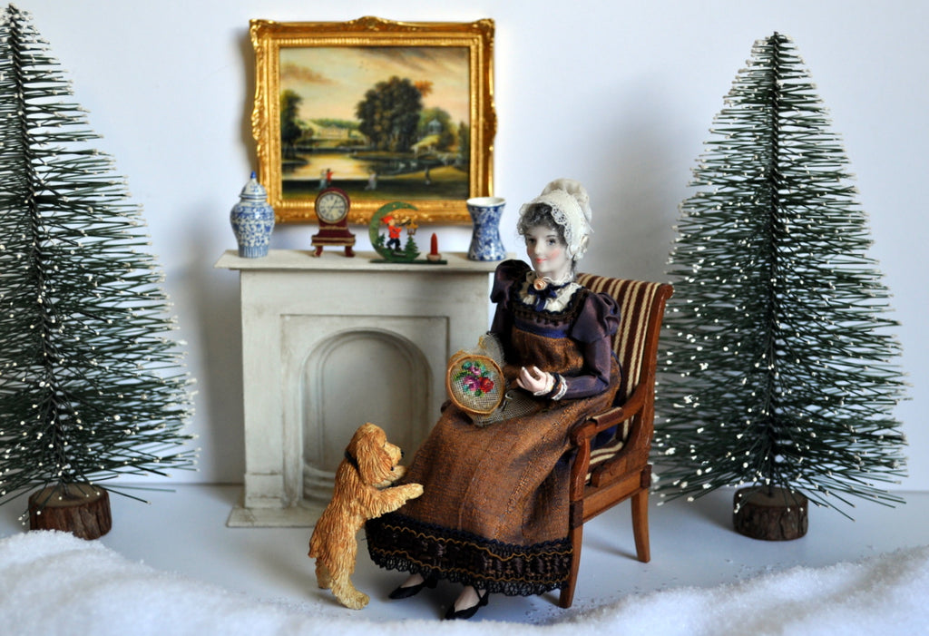 ESTATE TREASURE: Beautifully Dressed Georgian Older Lady by Jill Bennett - J Designs