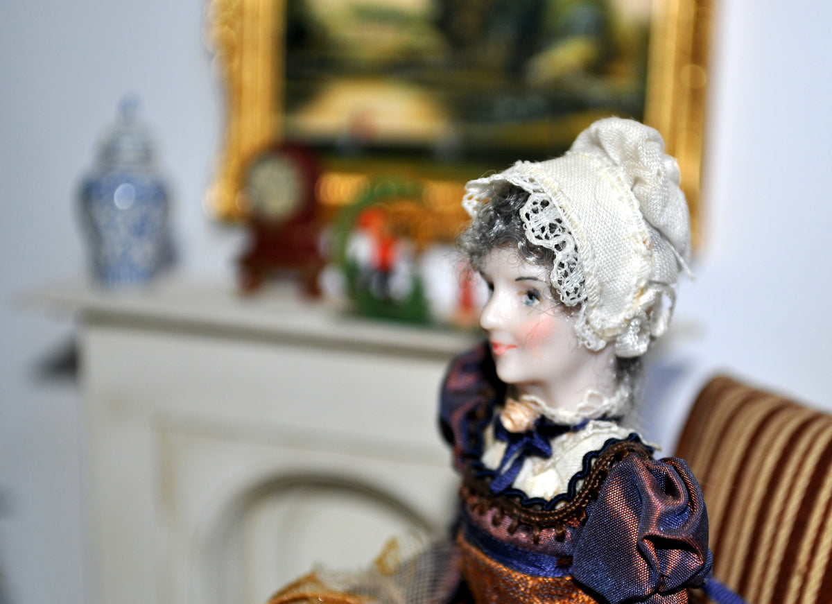 ESTATE TREASURE: Beautifully Dressed Georgian Older Lady by Jill Bennett - J Designs