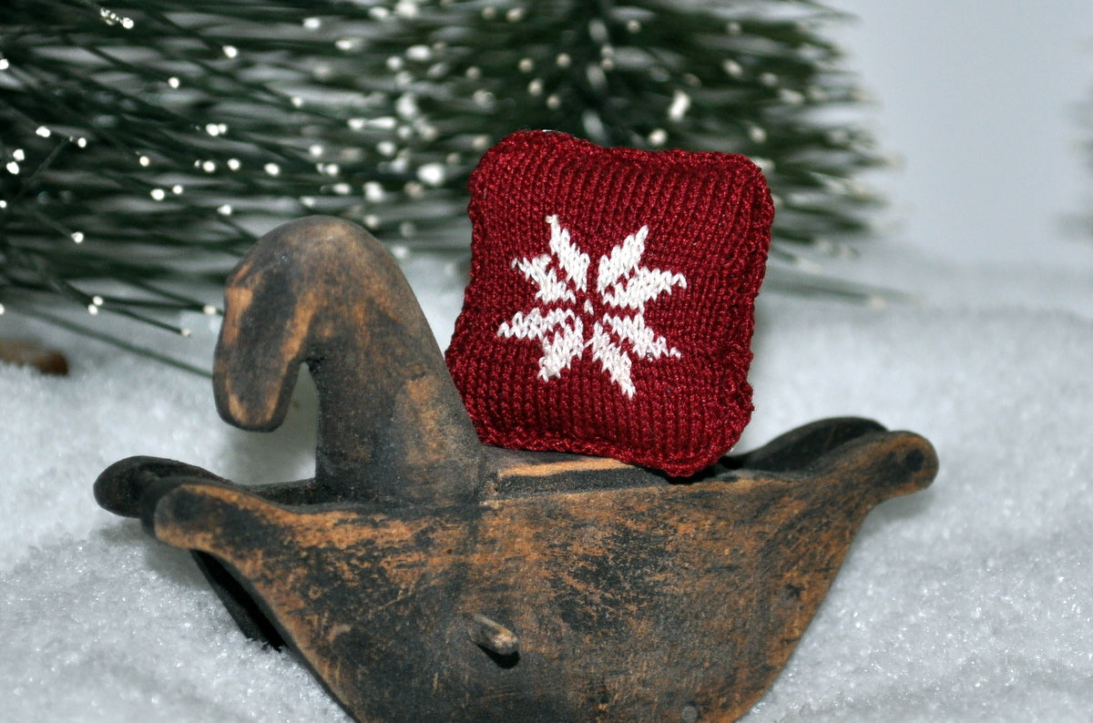 Snowflake Cushion by Jenny Tomkins