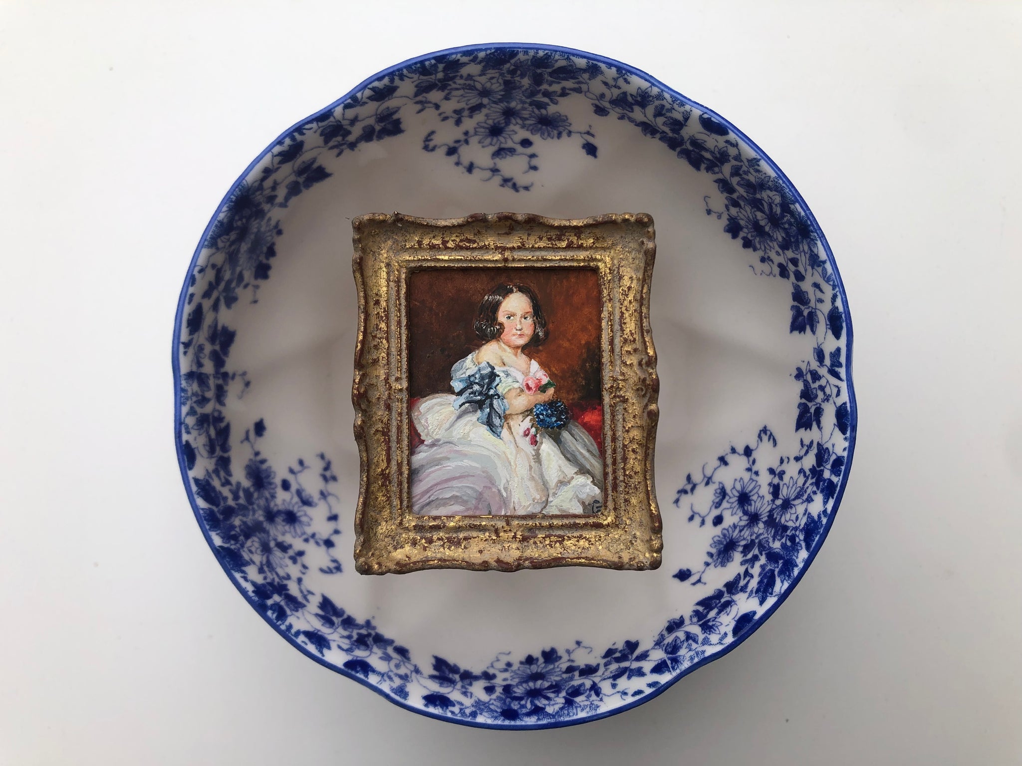 Franz Xaver Winterhalter Inspired Portrait of "Princess Charlotte of Belgium" by Charles Johnson