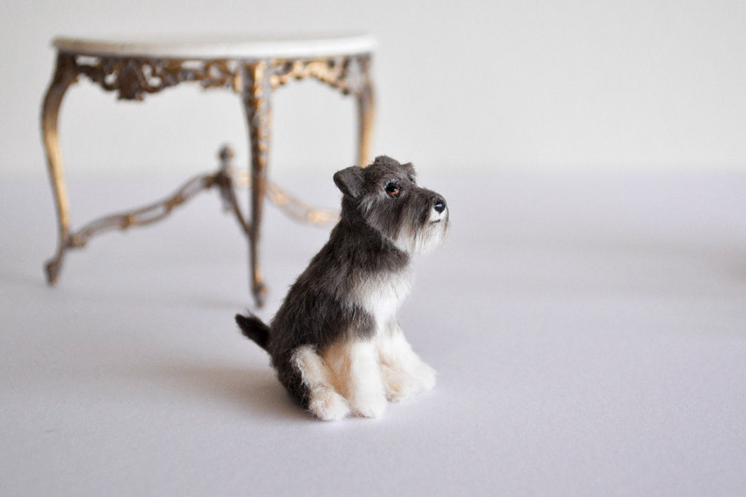 ESTATE TREASURE: Miniature Schnauzer by Annie Willis