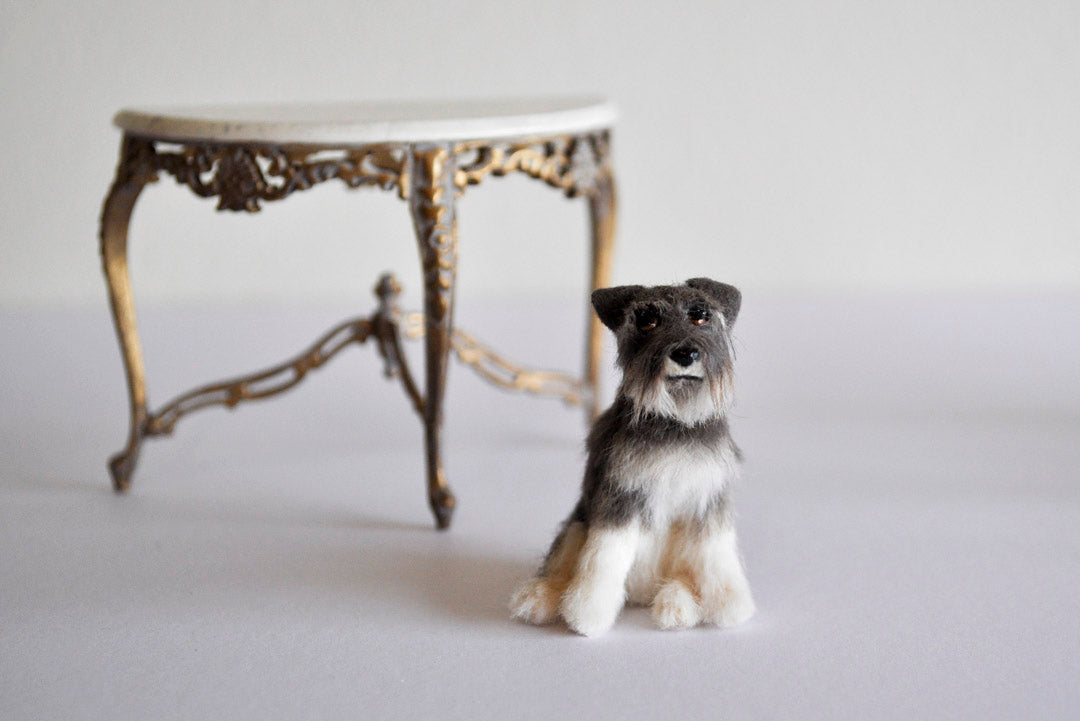 ESTATE TREASURE: Miniature Schnauzer by Annie Willis