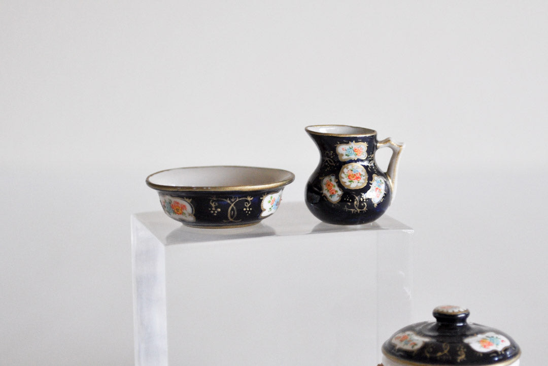 ESTATE TREASURE: Wash Basin, Pitcher & Chamber Set by Christopher Whitford