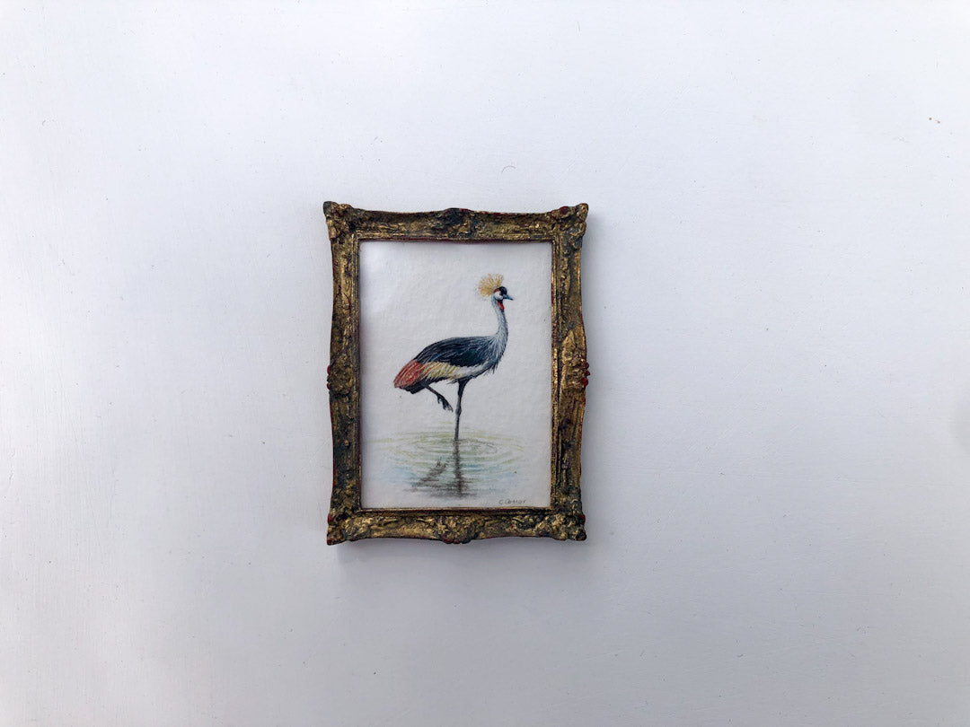 "Crowned Crane" by Cindy Lotter