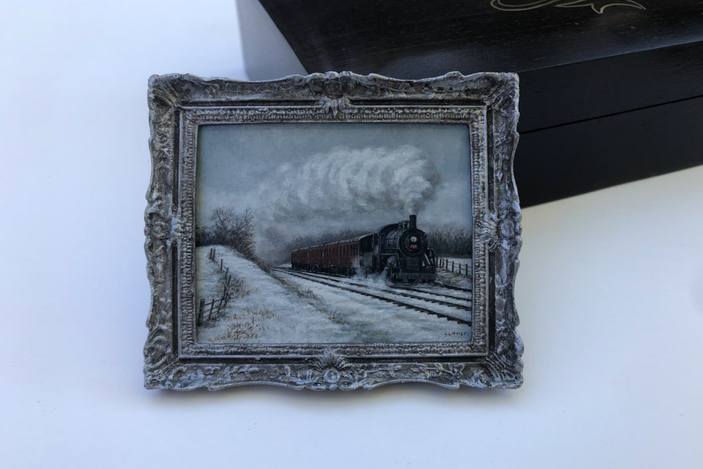 "The Winter Train II" by Cindy Lotter