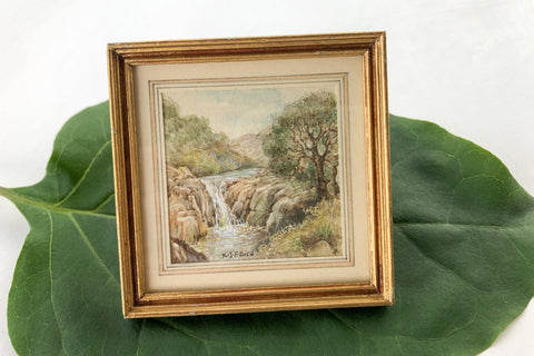 ESTATE TREASURE: "The Waterfall" (1995) by Kenneth Bird