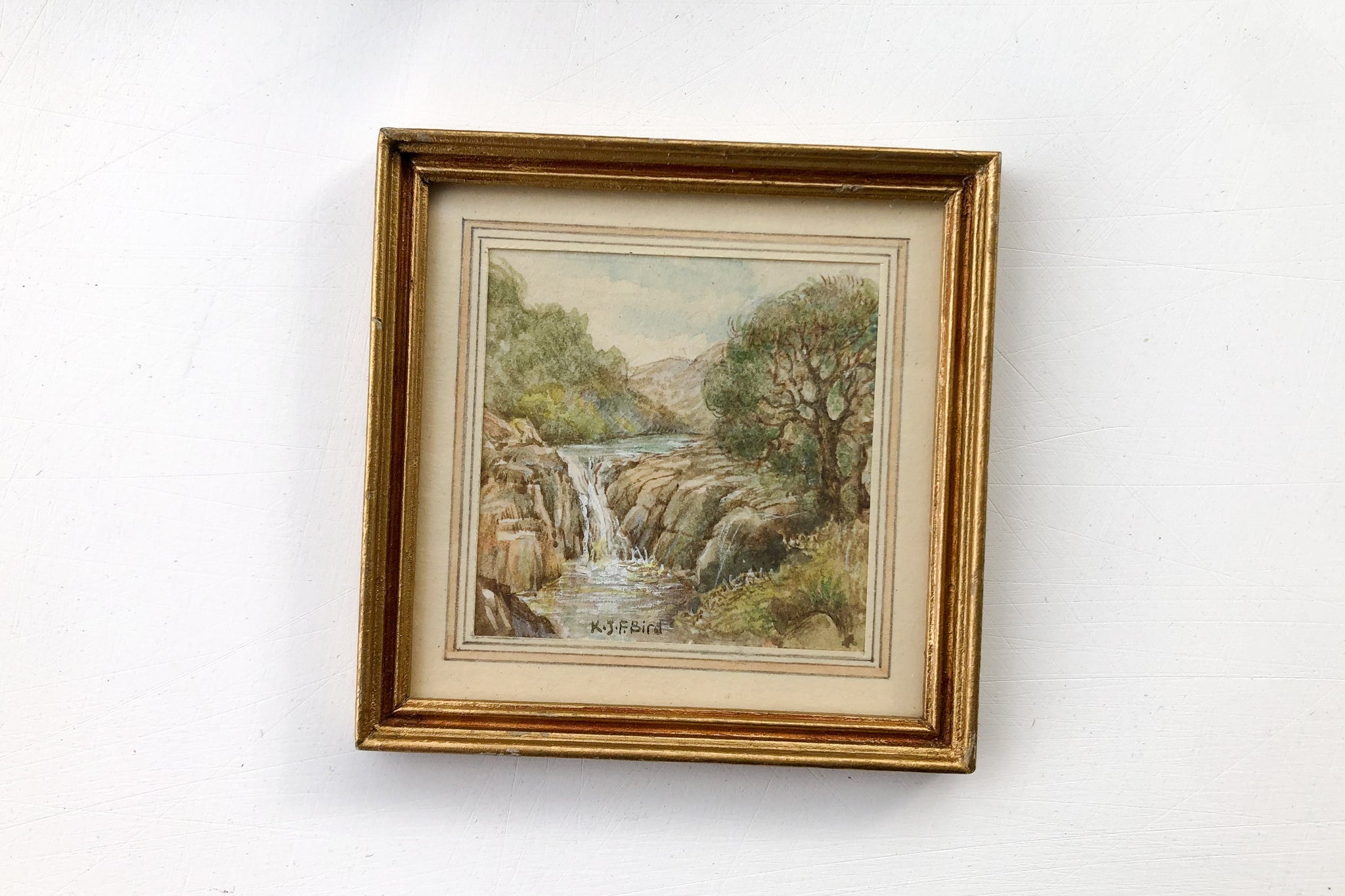 ESTATE TREASURE: "The Waterfall" (1995) by Kenneth Bird