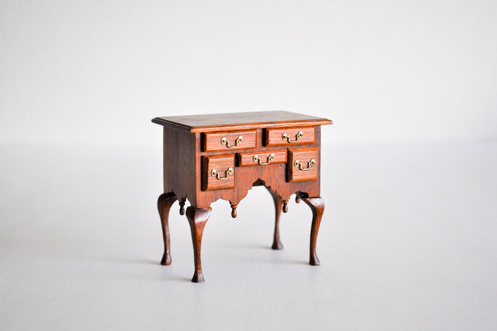 ESTATE TREASURE: Queen Anne Lowboy by Richard Wood