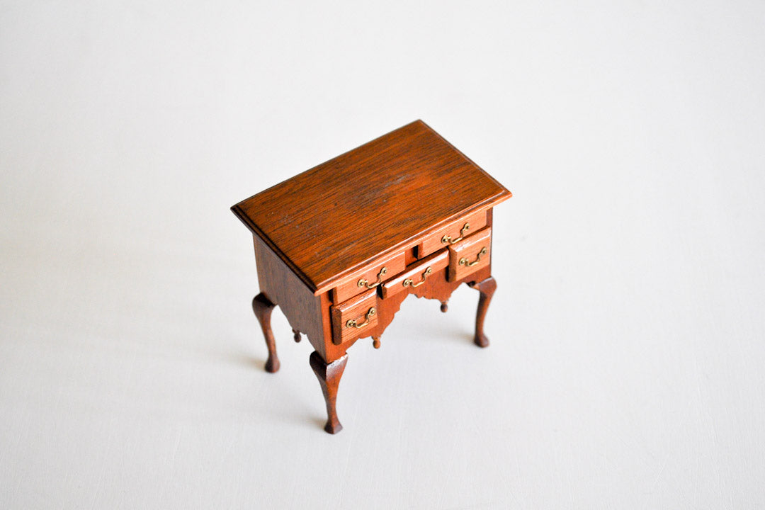 ESTATE TREASURE: Queen Anne Lowboy by Richard Wood