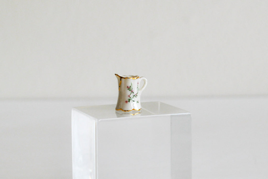 ESTATE TREASURE: Porcelain Pitcher by Ron Benson