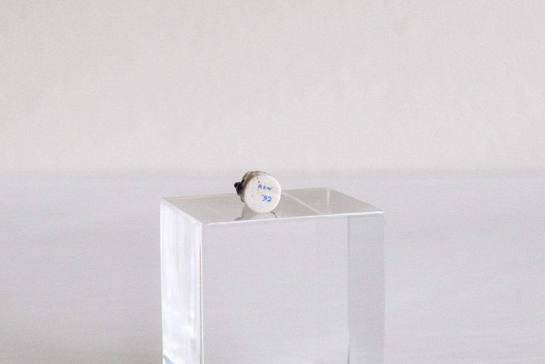 ESTATE TREASURE: Porcelain Bud Vase by Ron Benson