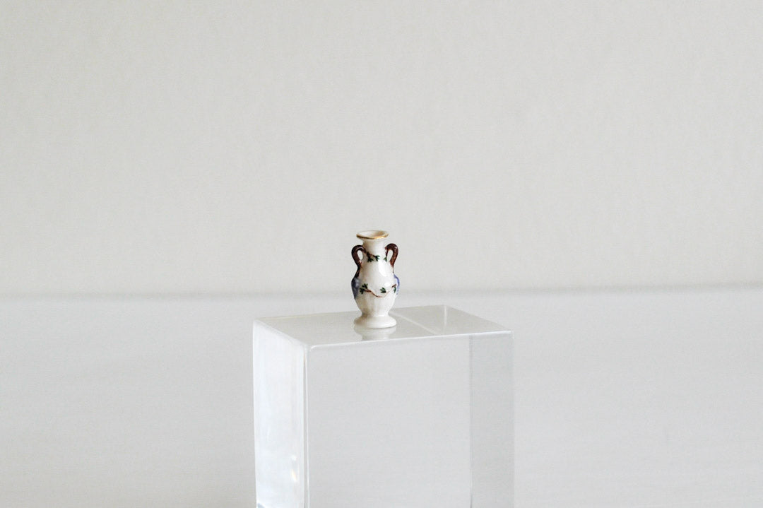 ESTATE TREASURE: Porcelain Bud Vase by Ron Benson