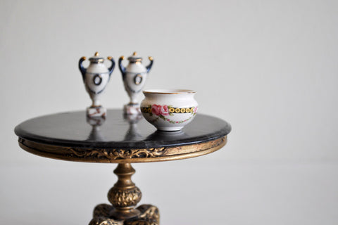 ESTATE TREASURE: Porcelain Garland Bowl by Stokesay Ware