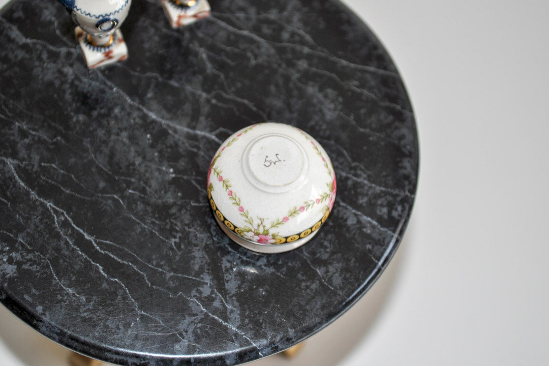 ESTATE TREASURE: Porcelain Garland Bowl by Stokesay Ware