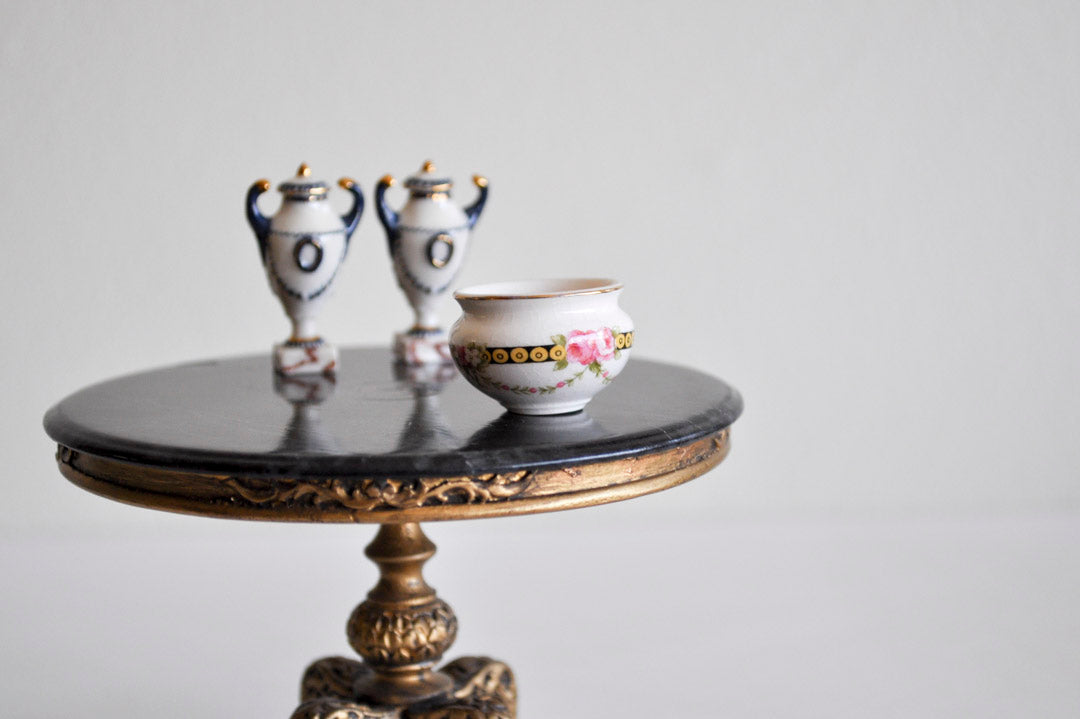 ESTATE TREASURE: Porcelain Garland Bowl by Stokesay Ware