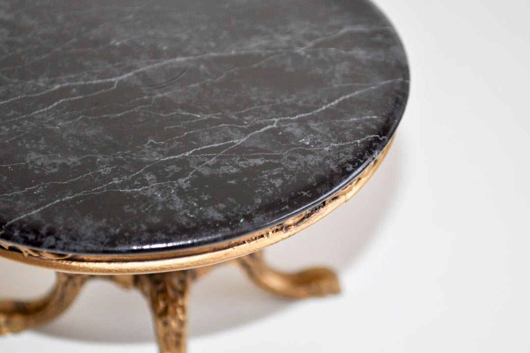 ESTATE TREASURE: Faux Marble Hall Table by Weston Studio Miniatures