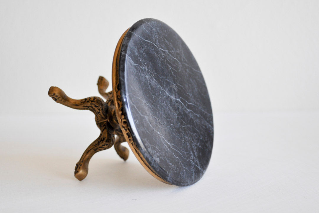 ESTATE TREASURE: Faux Marble Hall Table by Weston Studio Miniatures