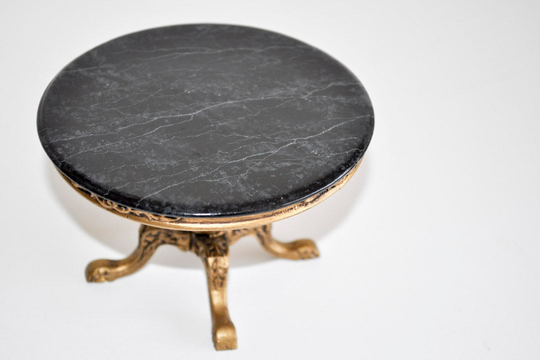 ESTATE TREASURE: Faux Marble Hall Table by Weston Studio Miniatures