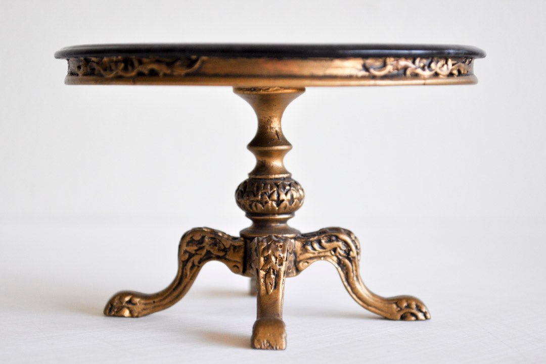 ESTATE TREASURE: Faux Marble Hall Table by Weston Studio Miniatures