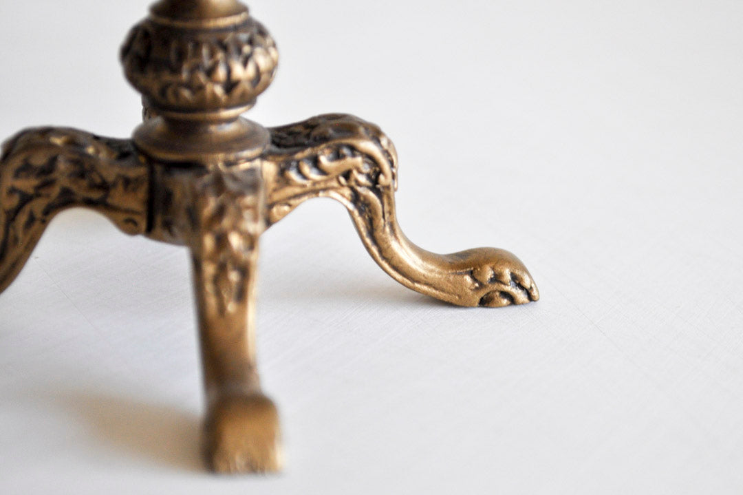 ESTATE TREASURE: Faux Marble Hall Table by Weston Studio Miniatures