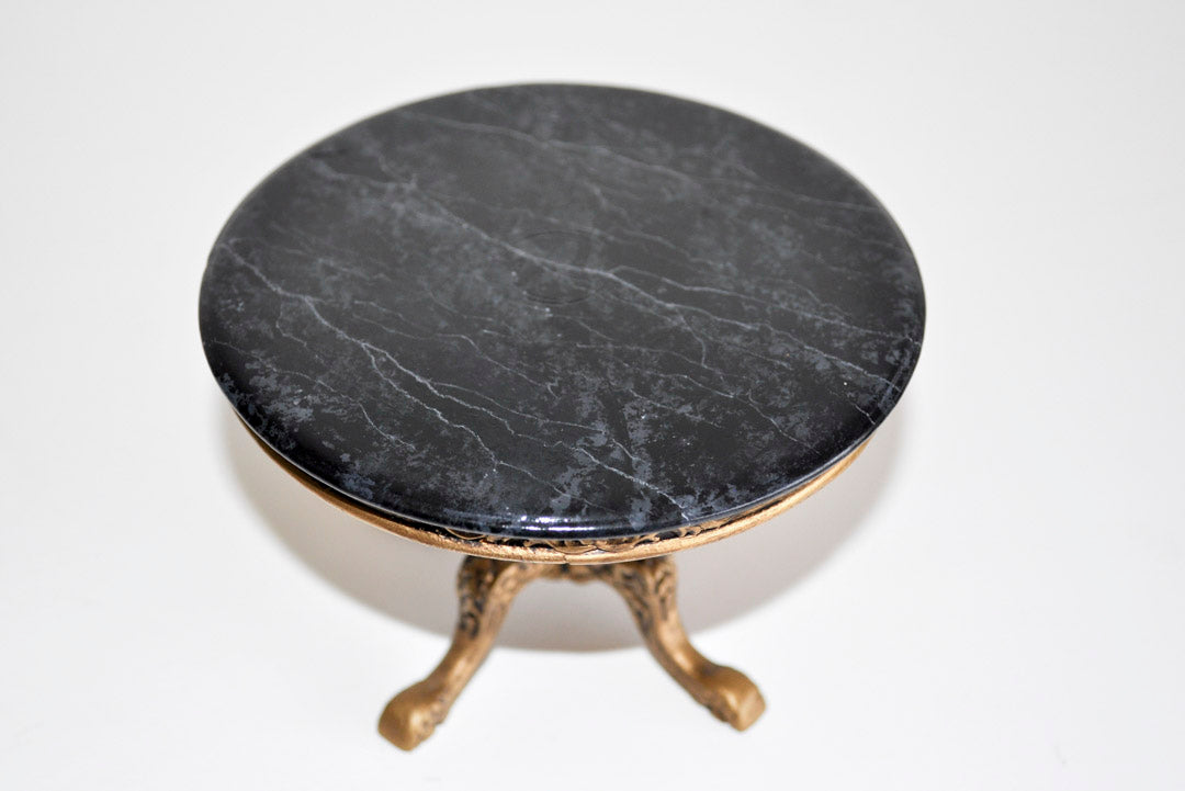 ESTATE TREASURE: Faux Marble Hall Table by Weston Studio Miniatures