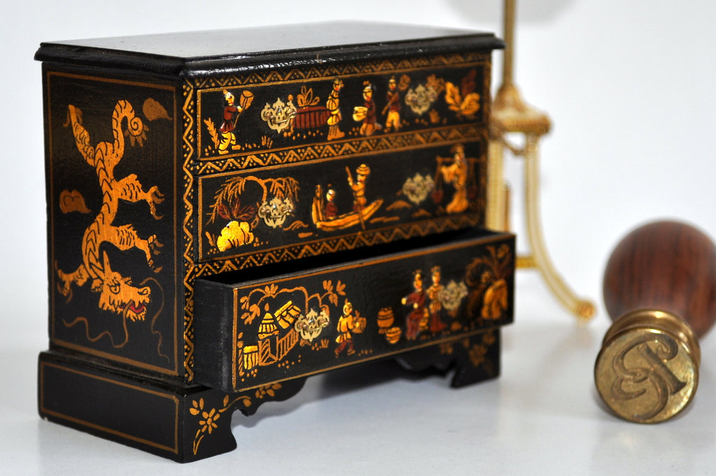 Estate Treasure: Chinoiserie Chest of Drawers by Judith Dunger
