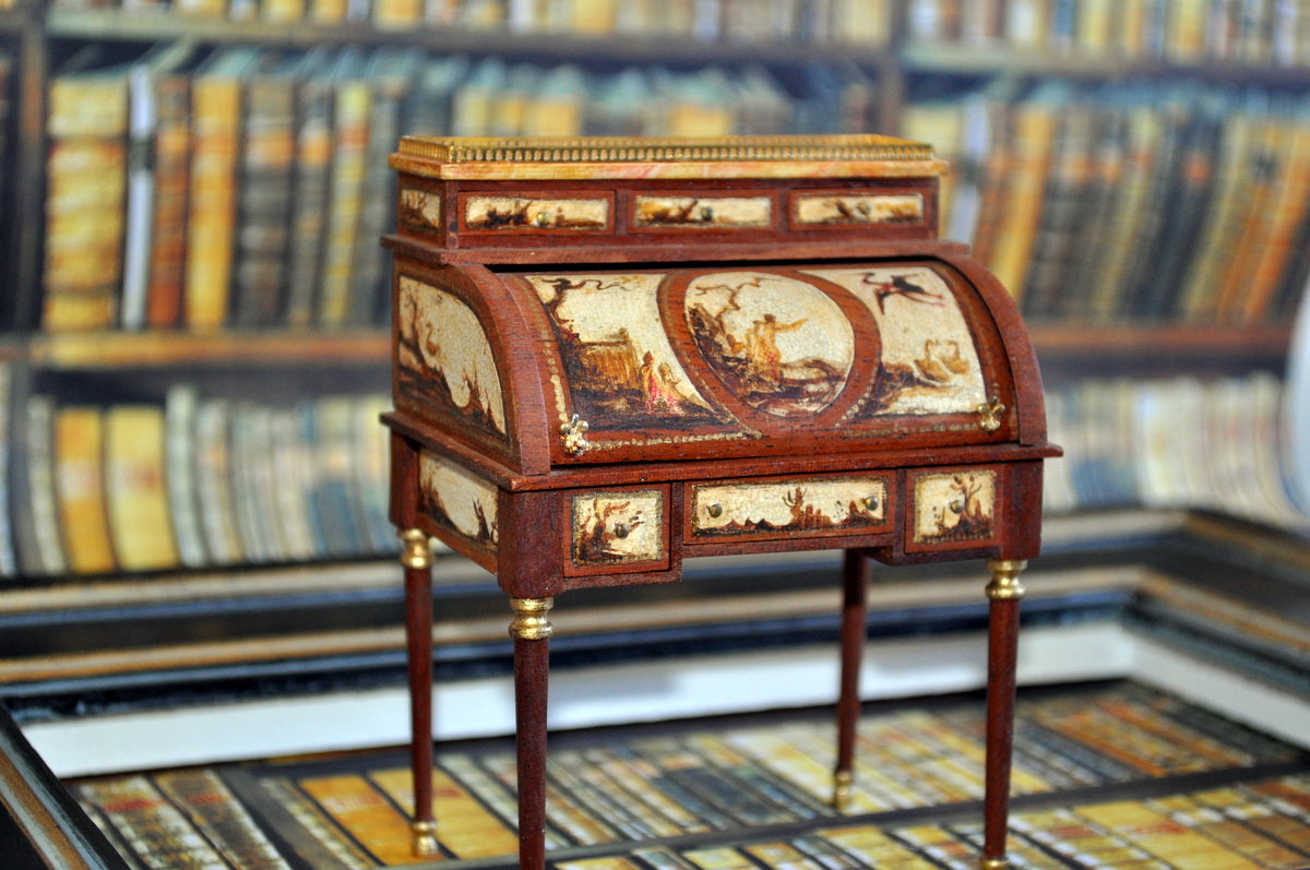 ESTATE TREASURE: French Chinoserie Rolltop Desk by Janet Reyburn