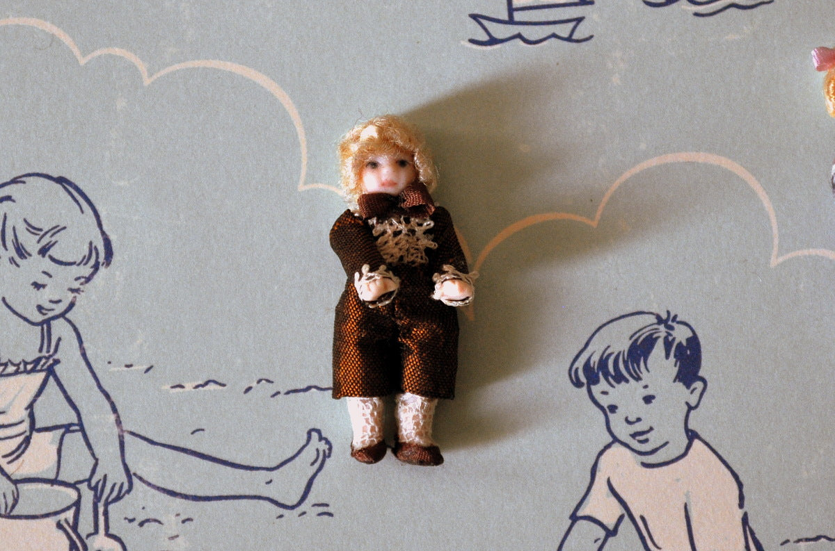 ESTATE TREASURE: Boy Doll's Doll #2 by Diane Yunnie