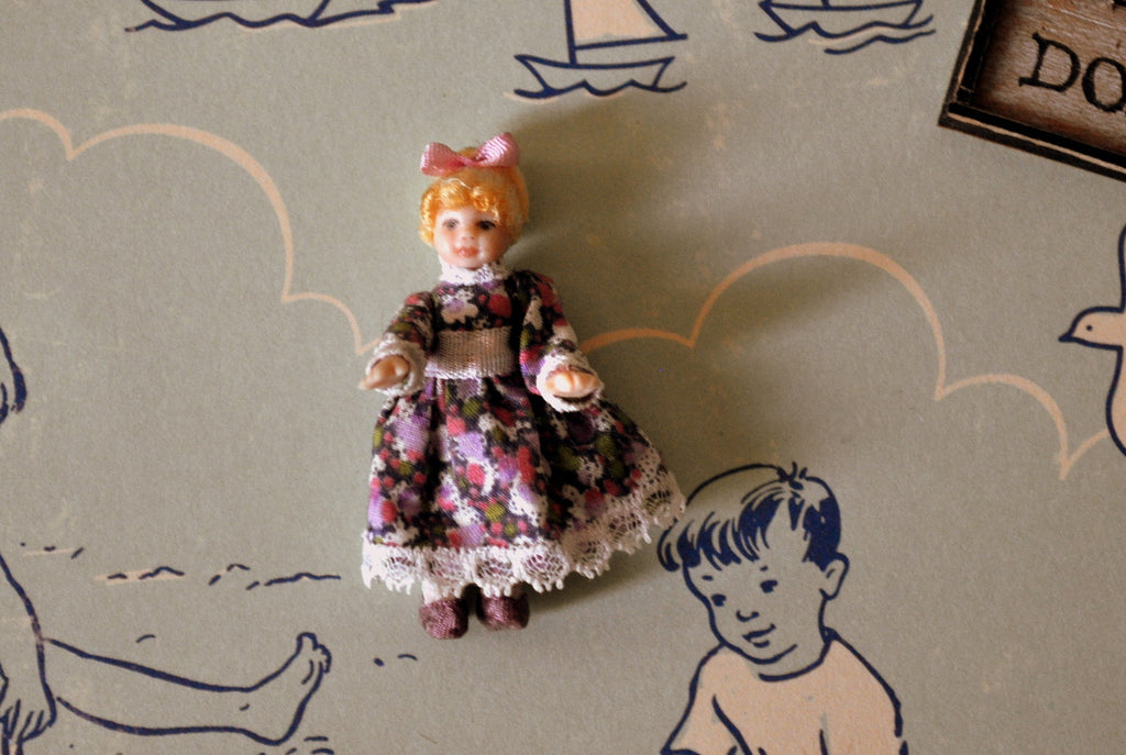 ESTATE TREASURE: Girl Doll's Doll #1 by Diane Yunnie