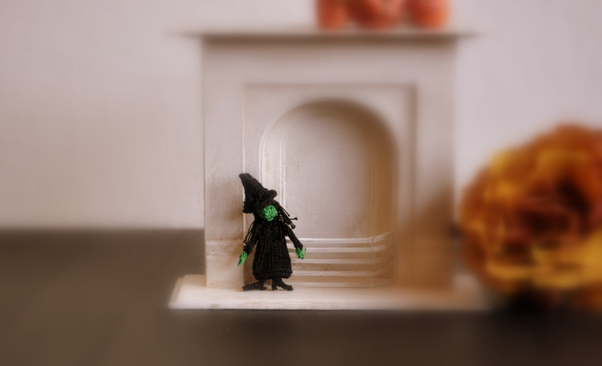 Tiny Witch Doll by Jenny Tomkins