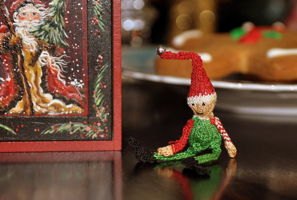 Tiny Elf Doll by Jenny Tomkins