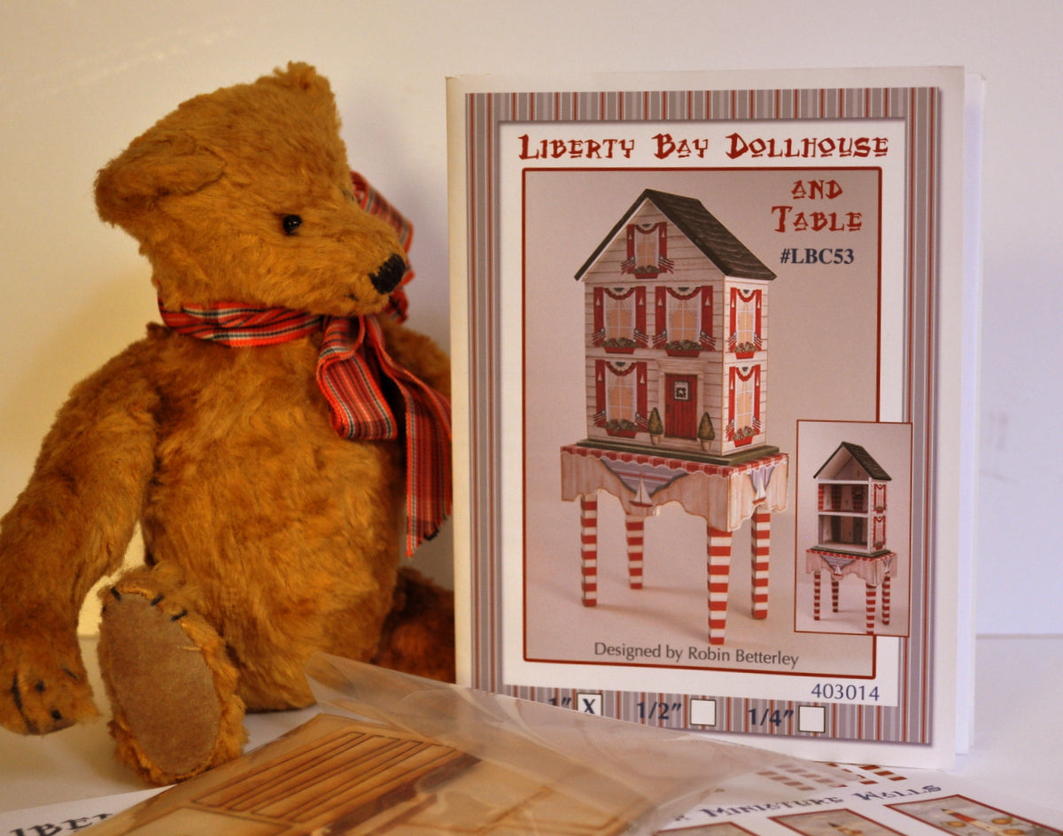 ESTATE TREASURE: Complete 1:12 Scale Kit of the Liberty Bay Dollhouse & Table by Robin Betterley
