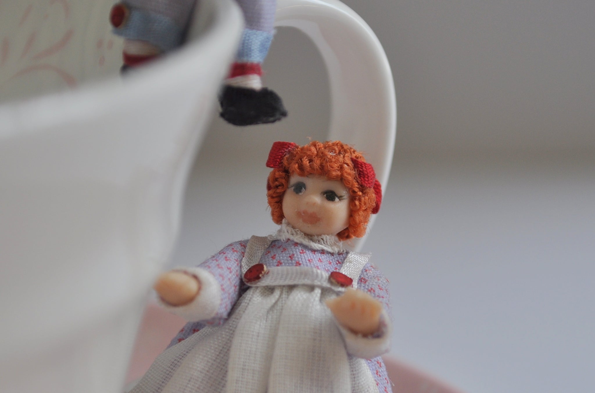 Pair of Raggedy Ann and Andy Doll's Dolls by Diane Yunnie