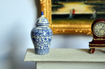 Blue & White Hand Painted Ginger Jar II by Pam Jones