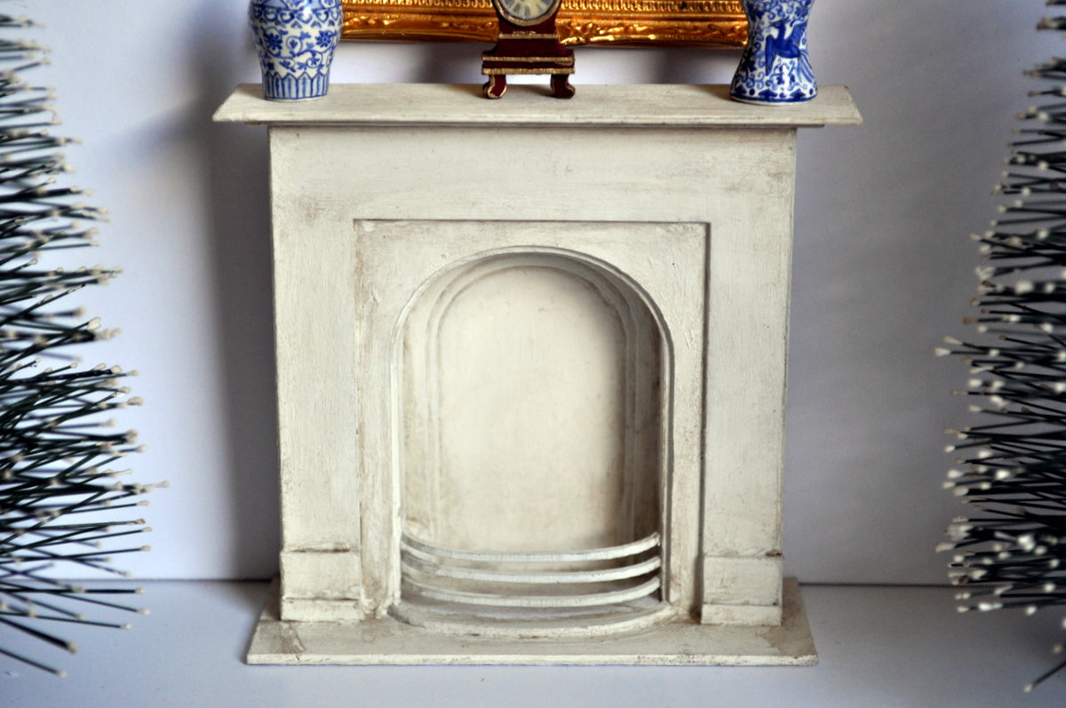 Aged Fireplace II by Castle Crafts