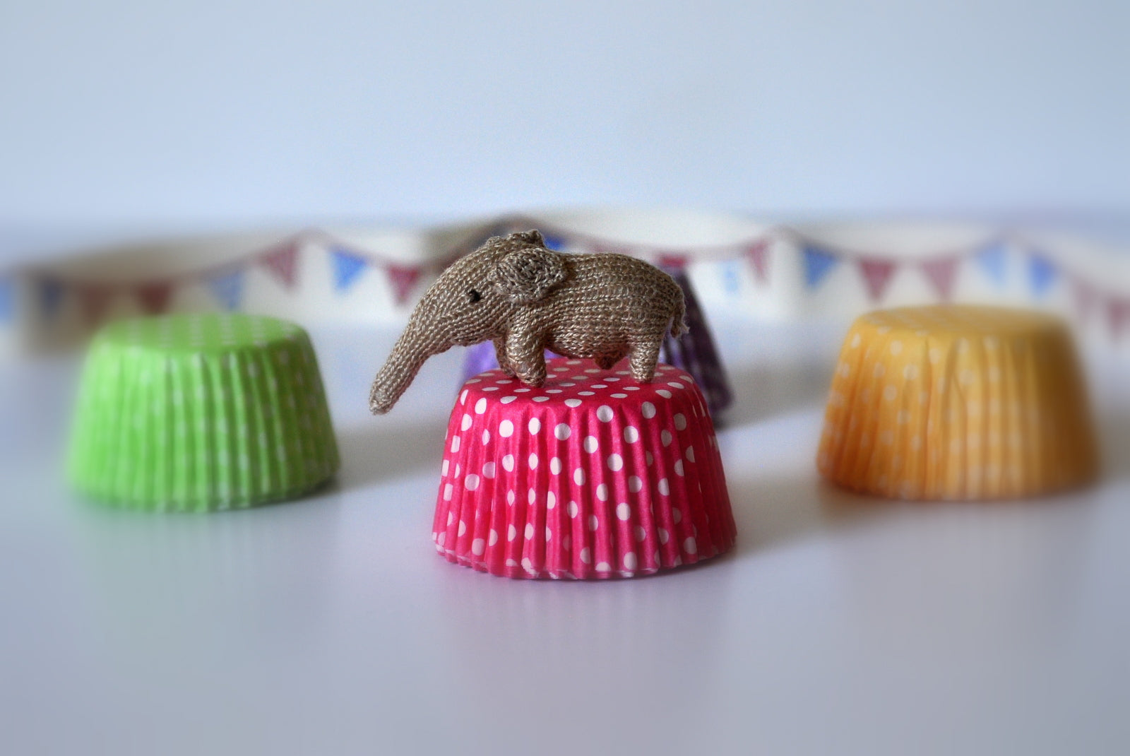 Circus Elephant Soft Toy #2 by Jenny Tomkins