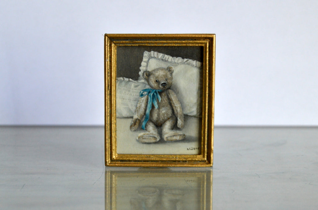 The Blue Bow Teddy by Cindy Lotter